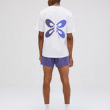 Bandit | "BUTTERFLY" COTTON TEE, UNISEX - WHITE