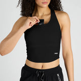 โจร | เสื้อกล้าม Crop Drift™ พร้อมบราในตัว - สีขาว