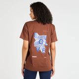Bandit | Cylinder Evolve Cotton Tee, Unisex - Amber Brown