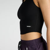 โจร | เสื้อกล้าม Crop Drift™ พร้อมบราในตัว - สีขาว
