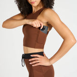 Bandit | Stamina™ Race Crop - Deep Amber Brown