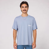 Bandit | เสื้อยืด Current - Unisex, สีฟ้าสโมกี้