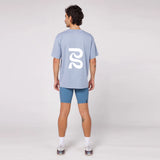 Bandit | เสื้อยืด Current - Unisex, สีฟ้าสโมกี้