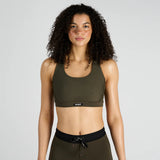 Penyamun | Drift™ Crop Singlet dengan Bra Terbina dalam - Putih