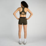 Penyamun | Drift™ Crop Singlet dengan Bra Terbina dalam - Putih