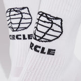 Circle | SPEEDY HIGH PLANET RUNNING SOCKS - White