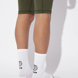 Circle | SPEEDY HIGH PLANET RUNNING SOCKS - White