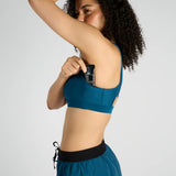 โจร | เสื้อกล้าม Crop Drift™ พร้อมบราในตัว - สีขาว
