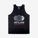Atlas Collectif | 3M Globe Running Singlet Black