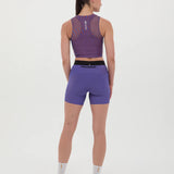 Bandit | Stamina™ Scoop Neck Race Crop - สีดำ