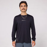 Bandit | Micromesh™ เสื้อยืดแขนยาวสำหรับการแสดง - ยูนิเซ็กซ์, สีดำ