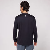 Bandit | Micromesh™ เสื้อยืดแขนยาวสำหรับการแสดง - ยูนิเซ็กซ์, สีดำ