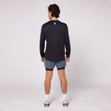 Bandit | Micromesh™ เสื้อยืดแขนยาวสำหรับการแสดง - ยูนิเซ็กซ์, สีดำ