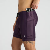Bandit | Superbeam™ Next Gen 7 Pocket Quarter Tights - NIGHTSHADE