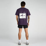 Bandit | For Runners By Runners เสื้อยืดคอตตอน ยูนิเซ็กซ์ - NIGHTSHADE
