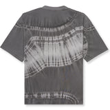 Satisfy | AuraLite™ T-Shirt - Tie-Dye Mineral Graphite