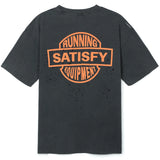 Satisfy | MothTech™ T-Shirt Eagle print - Aged Black