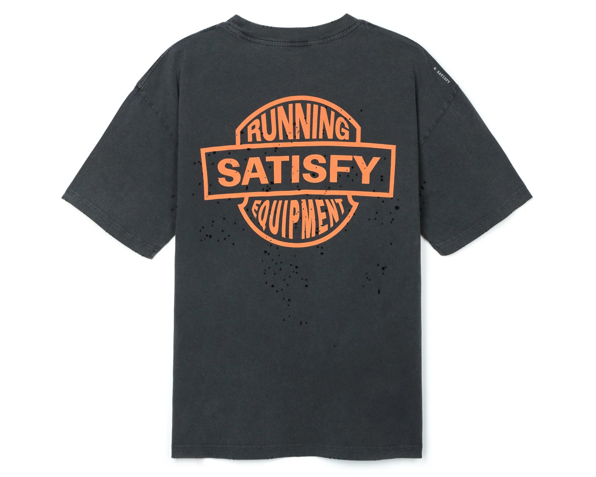 Satisfy | MothTech™ T-Shirt Eagle print - Aged Black