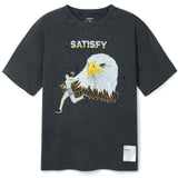 Satisfy | MothTech™ T-Shirt Eagle print - Aged Black