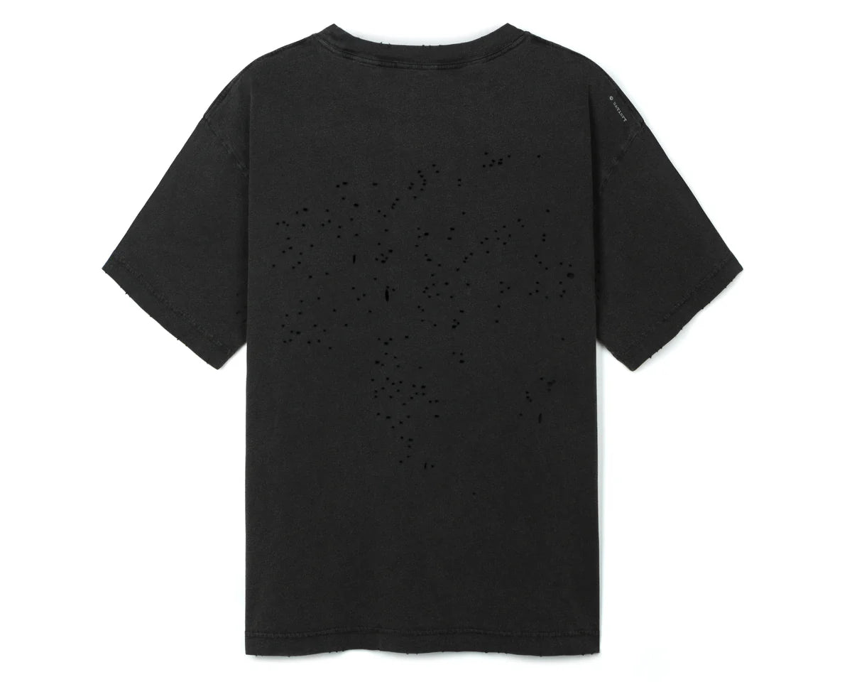 Satisfy | MothTech™ T-Shirt SATISFY print - Aged Black