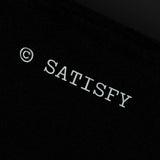 Satisfy | MothTech™ T-Shirt SATISFY print - Aged Black
