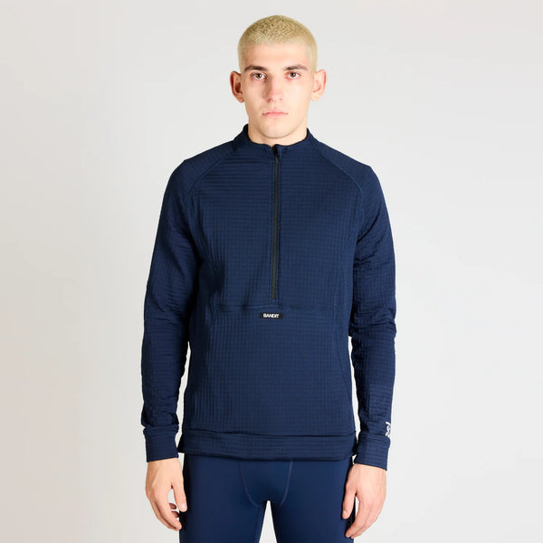 Bandit | CaldoGrid™ Men's Cold Weather Quarter Zip - NY Navy