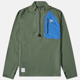 District Vision | Luca Midlayer Fleece - Sage