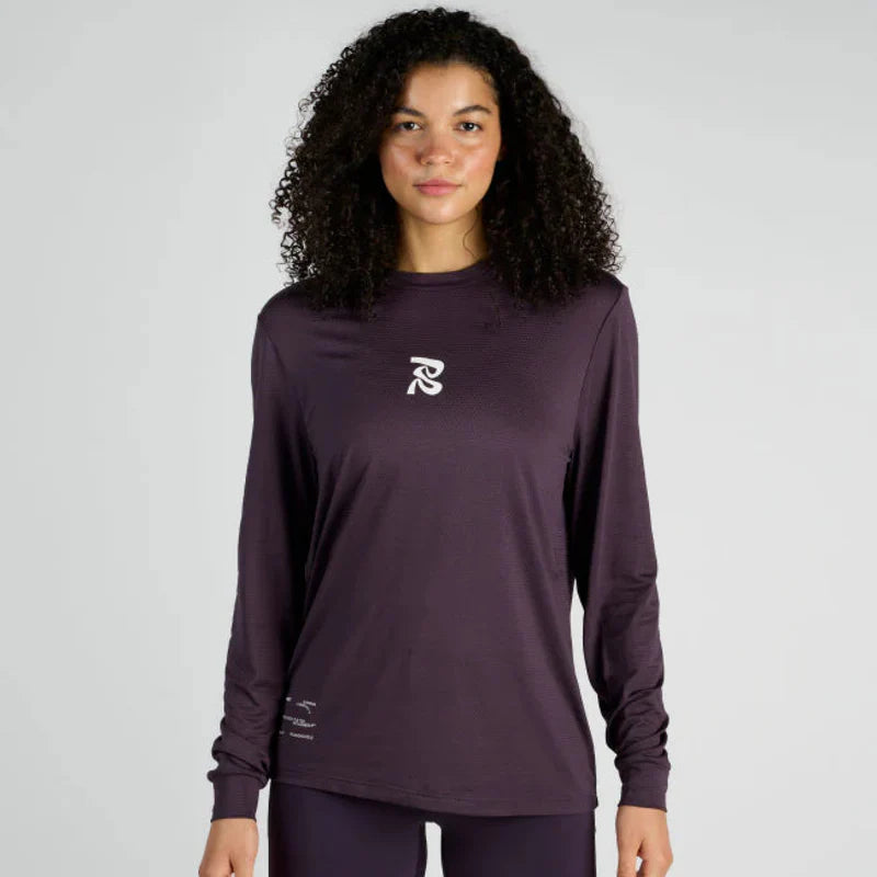 Bandit | เสื้อยืดแขนยาว Micromesh™ "Evolve Running" - ยูนิเซ็กส์ สี Nightshade