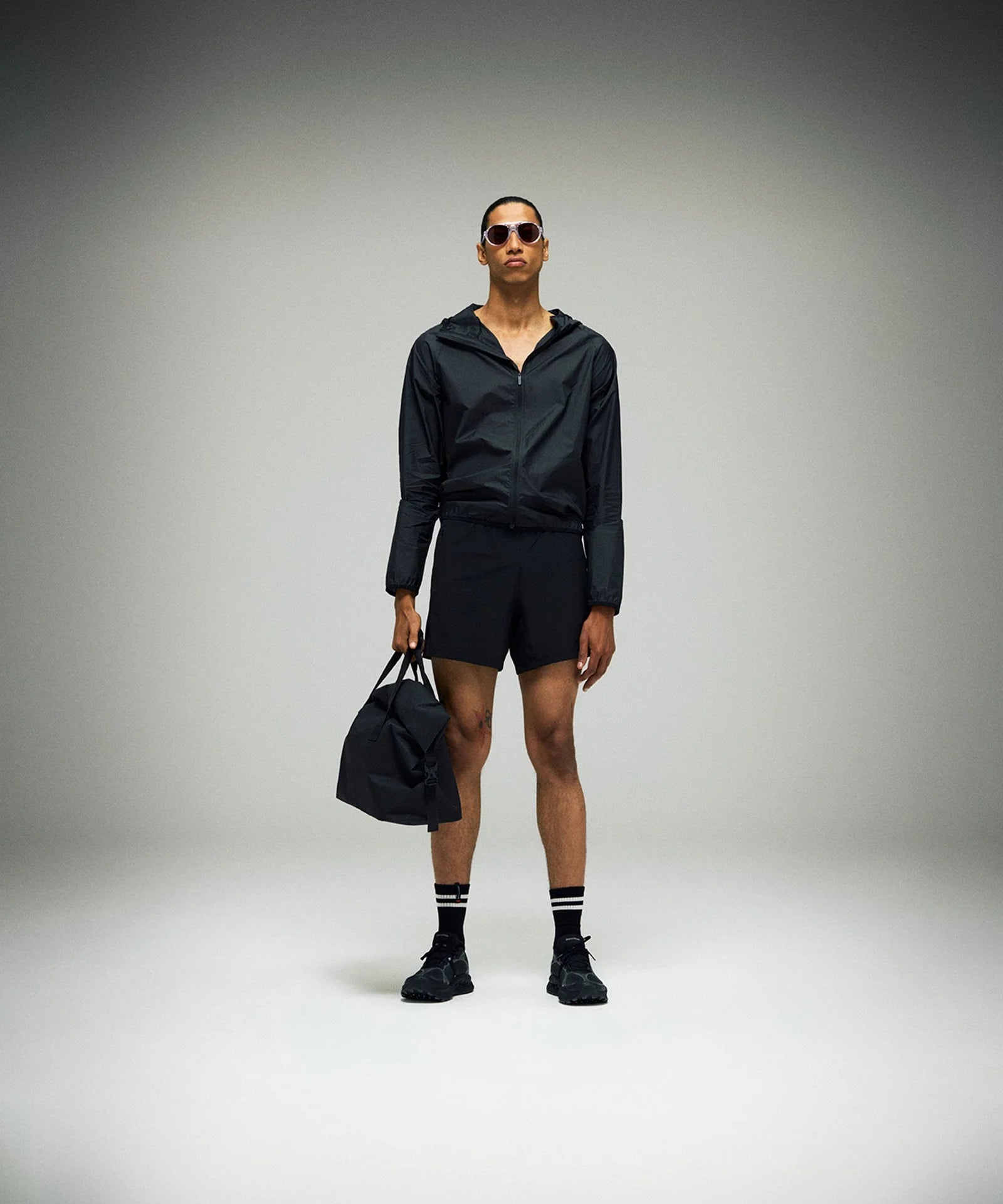 District Vision | Japanese Organic Cotton Socks - Black