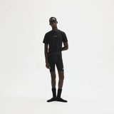 District Vision | Ultralight Aloe Short Sleeve Tee - Black Wordmark