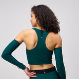 Bandit | Cadence™ Zip Front Race Crop - Pine