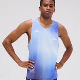 Bandit | Vento™ Performance Singlet - Deep Peri Blue Gradient