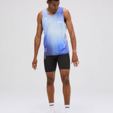 Bandit | Vento™ Performance Singlet - Deep Peri Blue Gradient