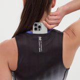 Bandit | Ares™ Zip Front Race Crop - Black Gradient