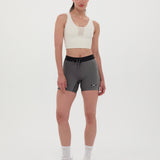 Bandit | Striped Cadence™ 5" Compression - Black with Chalk