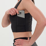 Bandit | Stamina™ Vela Race Crop - Black