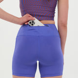 Bandit | Stamina™ High Waist 5" Compression - Deep Peri Blue