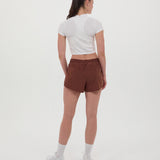 Bandit | Women's Mercury Seamless™ Crop Tee - White