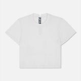 Bandit | Women's Mercury Seamless™ Crop Tee - White
