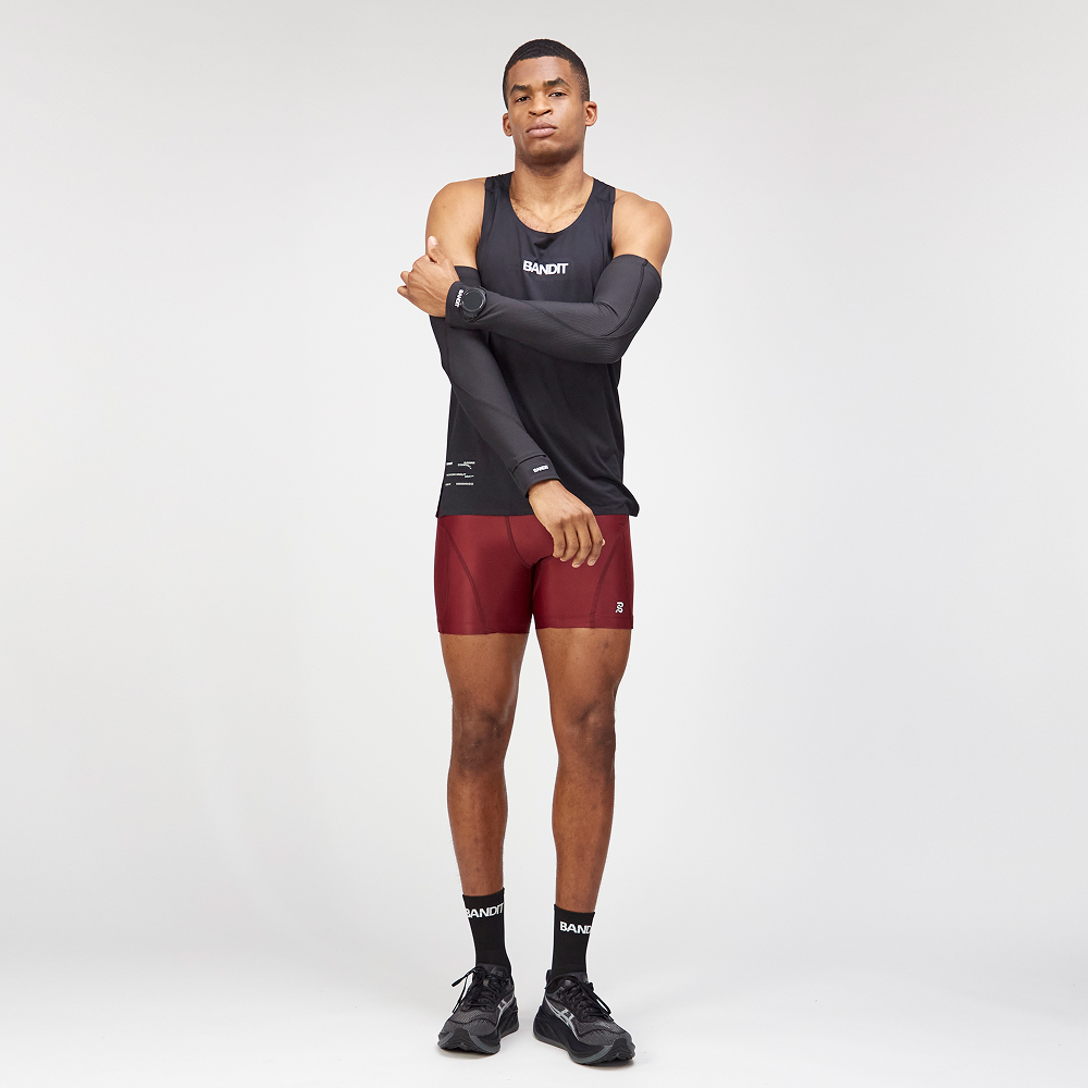Bandit | Cadence™ Next Gen 7 Pocket Half Tights - สีน้ำตาลอมส้ม 