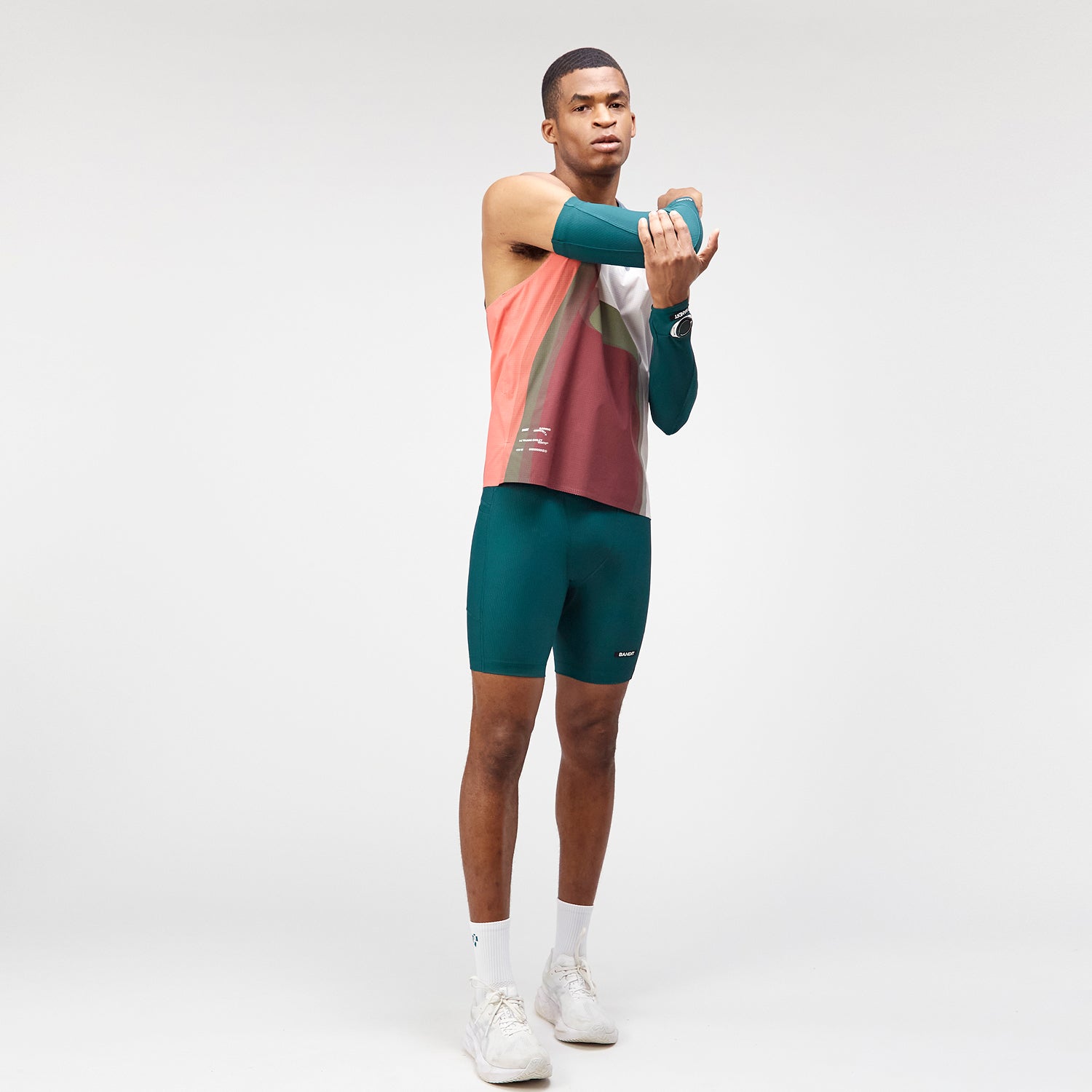 Bandit | Cadence™ Next Gen 7 Pocket Half Tights - สีน้ำตาลอมส้ม 