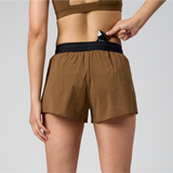 Bandit | Vento™ Women's 3" Splitty Short - Nutmeg