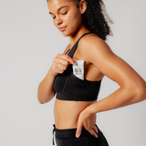 Bandit | Stamina™ Scoop Neck Run Bra - Black