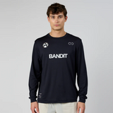 Bandit | Micromesh™ Current RunnerLong Sleeve Tee - Unisex, Black