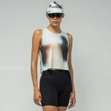 Hermanos Koumori | Cropped Race Singlet - FOG
