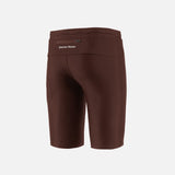 District Vision |  9in Recycled Half-Tights - Cacao