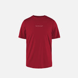 District Vision | Ultralight Aloe Short Sleeve Tee - Cardinal