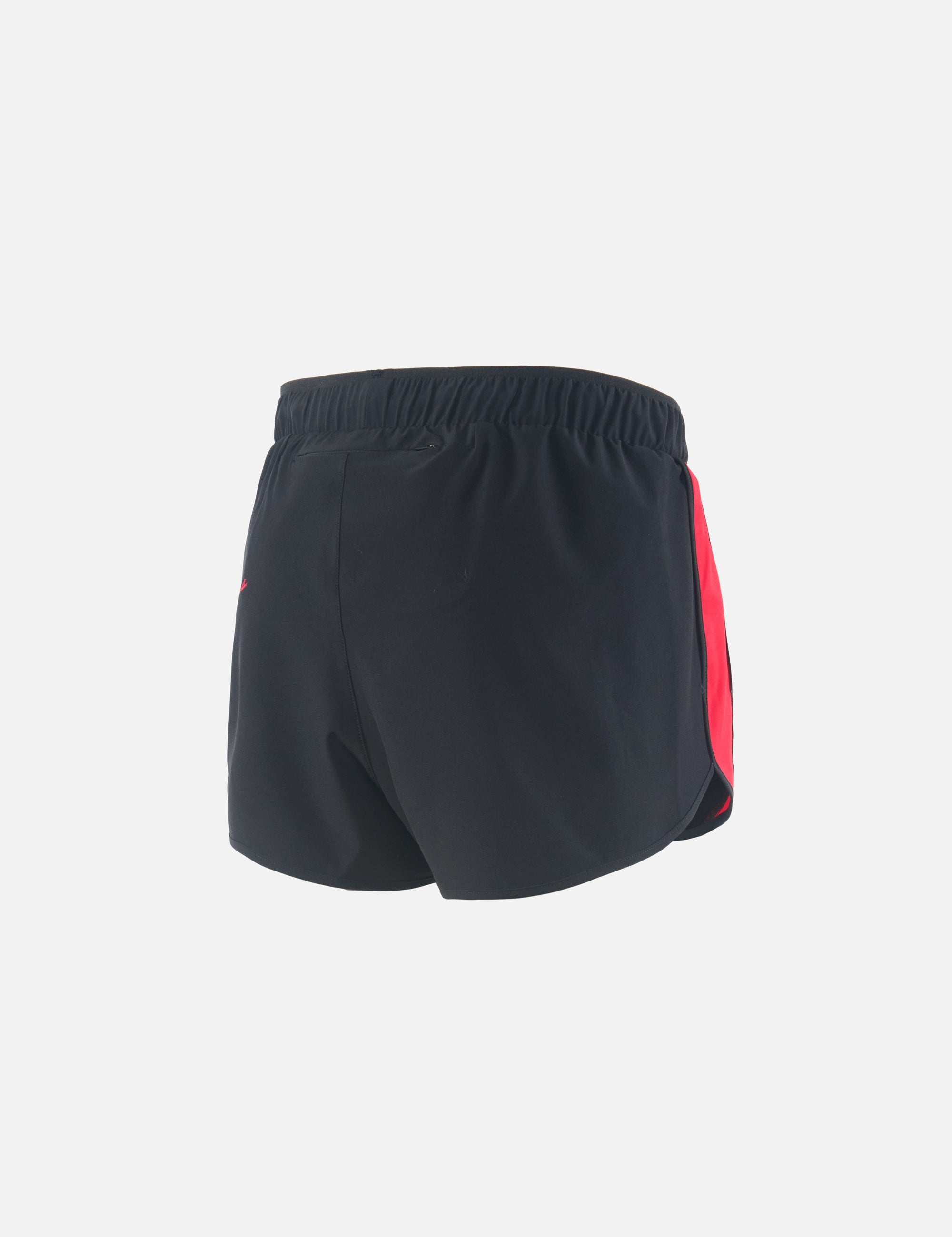 District Vision | 2in Paneled Training Shorts -  Black/Team Red