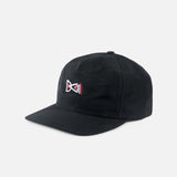 District Vision | 5 Panel Nylon Hat - Black