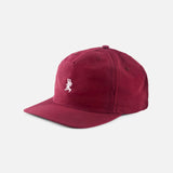 District Vision | 5 Panel Nylon Hat - Maroon